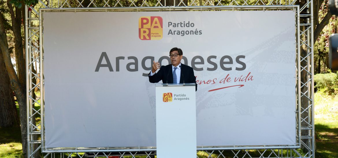 Aliaga reivindica el papel estabilizador del PartidoAragonés