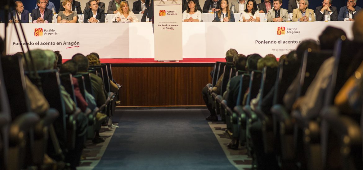 Arturo Aliaga clausura el XIV Congreso poniendo el nuevo Partido Aragonés al servicio de los aragoneses