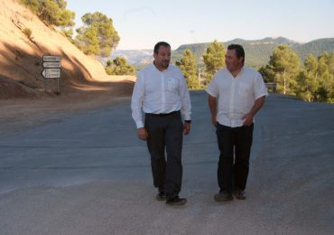 Millán se compromete a incluir la mejora de la carretera de La Portellada a Valderrobres en el Plan Vial 2016