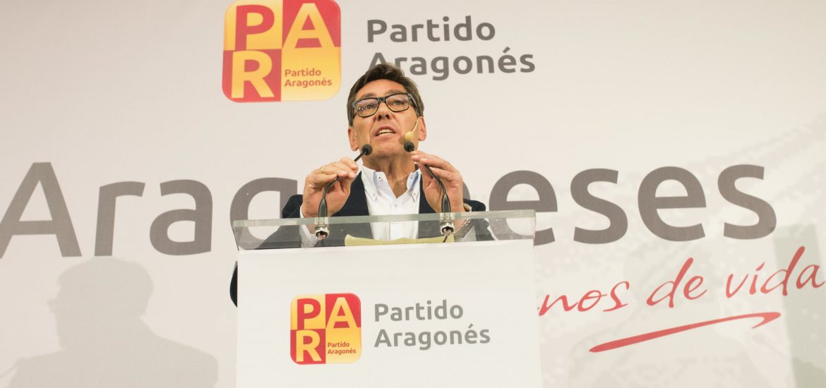 El Partido Aragonés reclama responsabilidad y la apertura de un proceso de diálogo y consenso sobre la cuestión territorial para una España unida