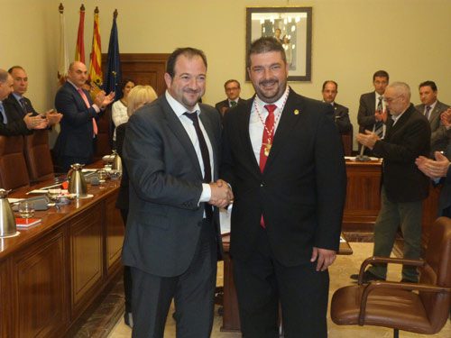 La DPT, presidida por el aragonesista Ramón Millán, aprueba una declaración institucional en demanda de inversiones en el eje ferroviario Cantábrico-Mediterráneo