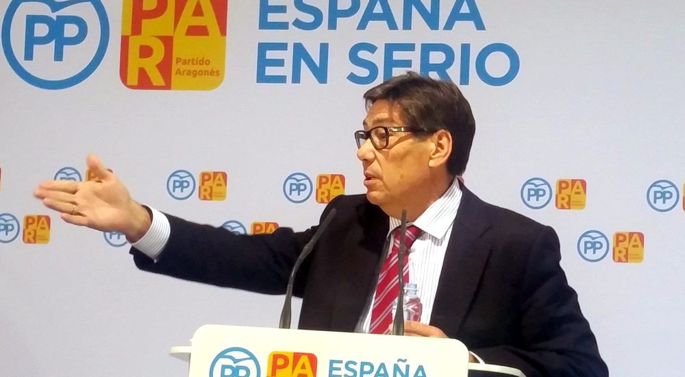 Arturo Aliaga afirma que la Coalición PP-PAR es la mejor opción para Aragón y para España cuando hay tanto en juego