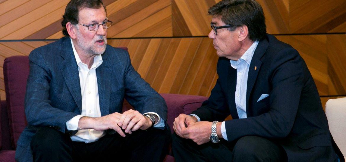 Rajoy y Aliaga ratifican la coalición PP-PAR de cara al 26J