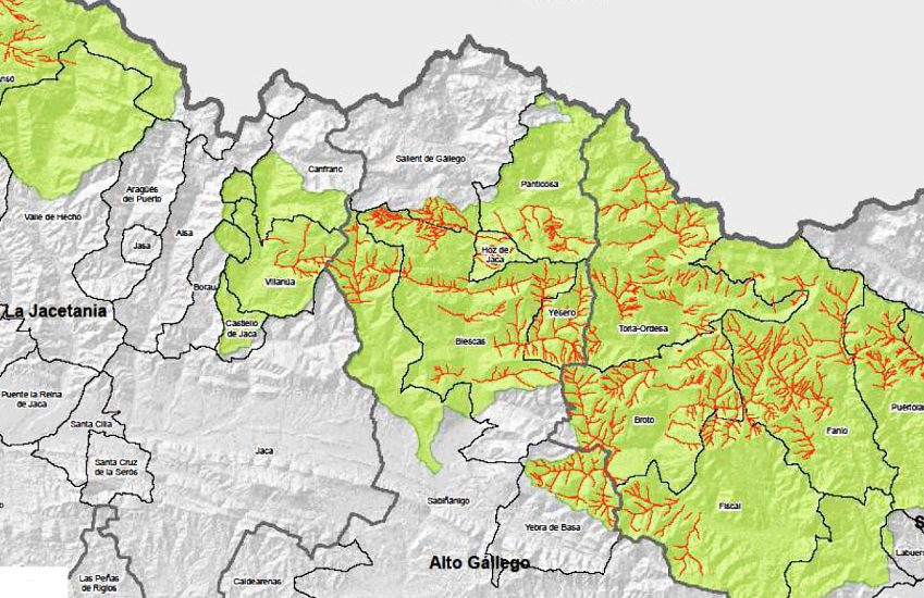 El PAR llama a los ayuntamientos a alegar ante el radical plan de protección de la rana que puede acabar con el barranquismo y otras actividades en casi medio Pirineo