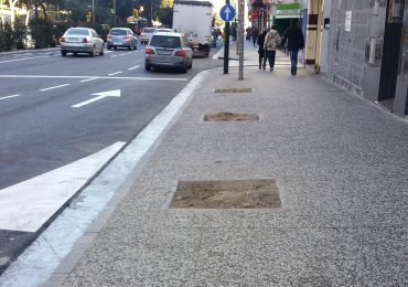 El PAR Zaragoza reclama al Ayuntamiento la finalización de las obras de la Calle Rioja