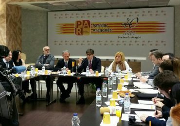 Aliaga reivindica el aragonesismo moderado de centro y anuncia la vocación de gobierno del PAR en la presentación del 40 aniversario del Partido