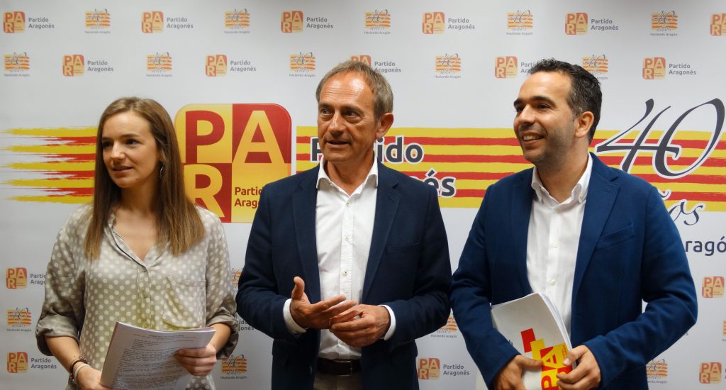 El PAR plantea enmiendas al presupuesto de la Comunidad para impulsar el empleo y las políticas sociales en Huesca y el Alto Aragón