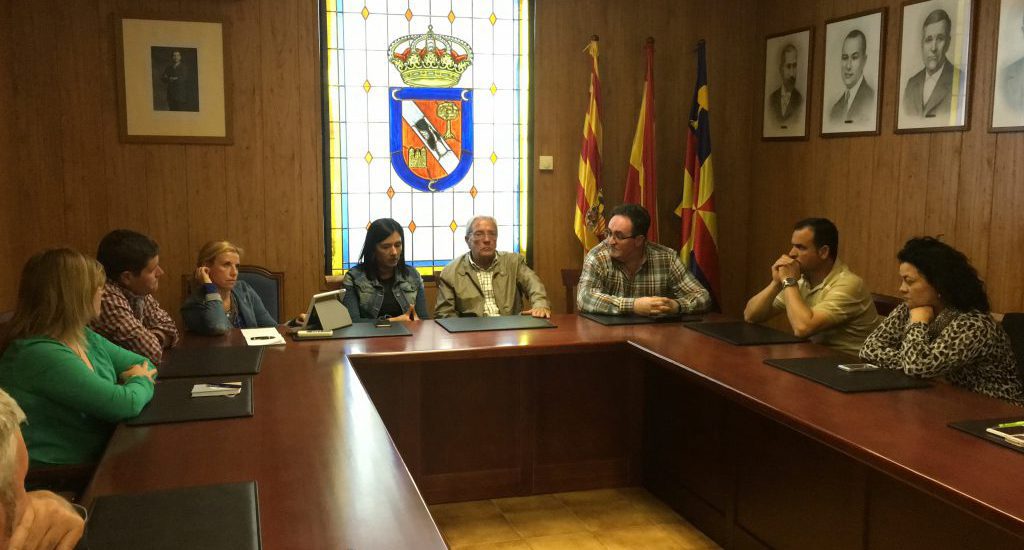 Visita y reunión en Villafranca de Ebro