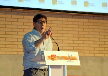Arturo Aliaga: “Ciudadanos en Aragón no es de fiar, se fundó en Cataluña y ya sabemos que intenciones tiene”