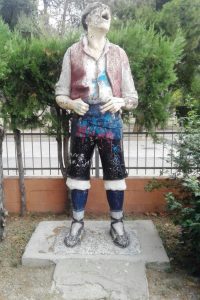 PAR ZARAGOZA vuelve a reclamar la restauración de la estatua del «Royo del Rabal»