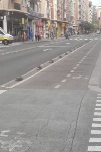 PAR Zaragoza advierte de los problemas que generará el carril bici del Paseo de Sagasta