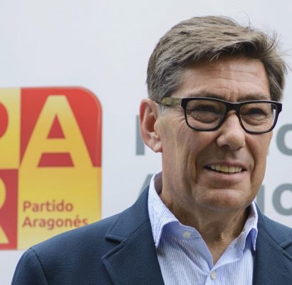 Arturo Aliaga, presidente del Partido Aragonés