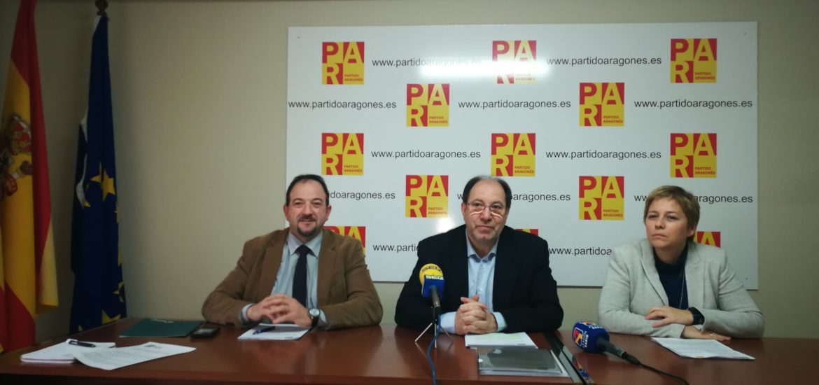 El Partido Aragonés tacha de “antiturolense y traidora” la reforma de la Ley Electoral  que plantean algunos partidos y que califican de “partidista”