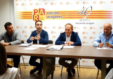 El PAR del Alto Aragón pide a todos los partidos que apoyen las enmiendas del Partido Aragonés a los PGE para Aragón y los aragoneses
