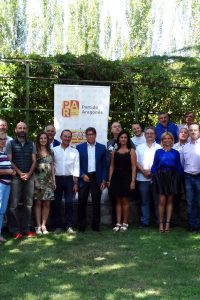 Aliaga abre en Gurrea el curso político del PAR del Alto Aragón, en “un tiempo decisivo para nuestra Comunidad y los aragoneses”