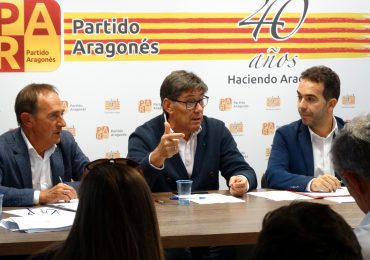 Arturo Aliaga reivindica en Huesca la función imprescindible del centro político, el aragonesismo y el sentido común