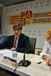 Aliaga (PAR): “Si ni siquiera se da cumplimiento a la ejecución de las cuentas del Estado en las que el PAR logró meter para Aragón 137,6 millones de euros, apaga y vámonos”