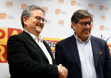 Arturo Aliaga confía en Fernando Carrera para recuperar la presencia necesaria del PAR en el Ayuntamiento de Huesca