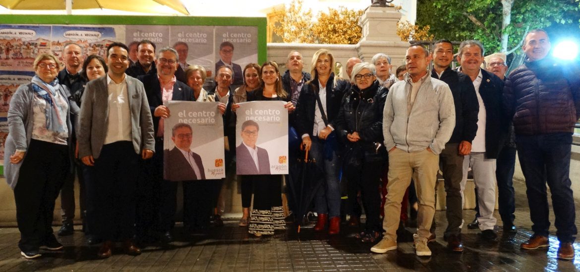 La campaña del PAR arranca con fuerza en el Alto Aragón y Huesca