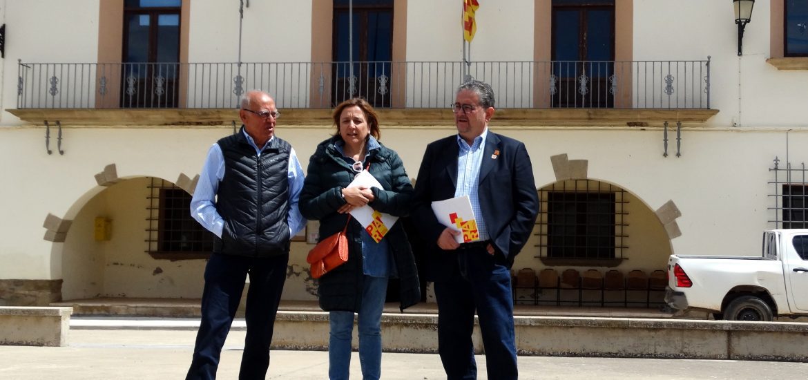Carrera reafirma el compromiso del PAR con los vecinos de los municipios incorporados a Huesca y con la mejora de la carretera de Apiés