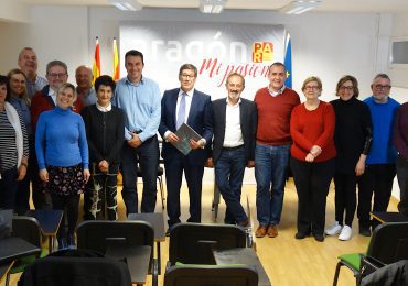 Arturo Aliaga reivindica en Huesca al PAR como fuerza política útil al servicio de los aragoneses