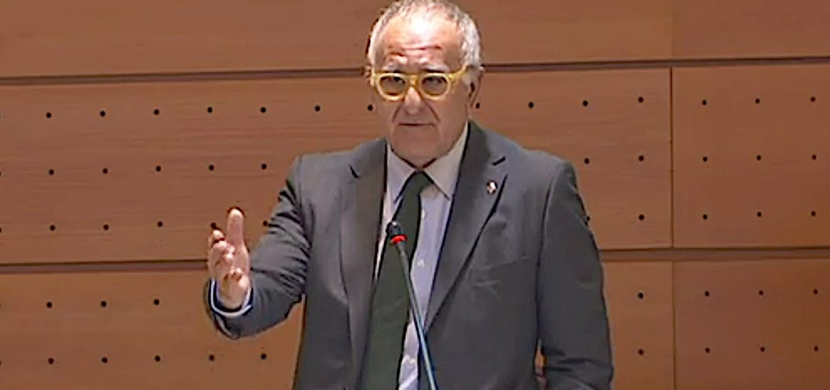 Sánchez-Garnica (PAR) reclama en el Senado la ejecución completa de la Autovía A-23 por Sabiñánigo y Jaca