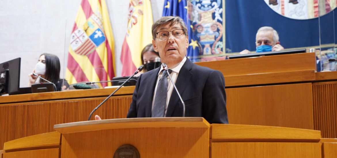 Discurso de Arturo Aliaga, presidente del Partido Aragonés y vicepresidente de Aragón, en el Debate sobre el Estado de la Comunidad 2021