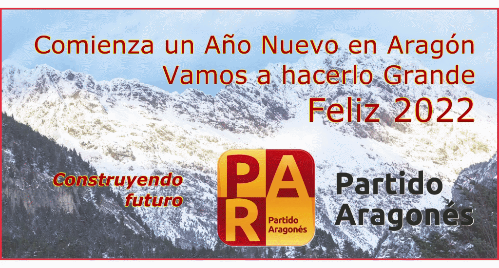 El Partido Aragonés te desea ¡ FELIZ AÑO NUEVO !