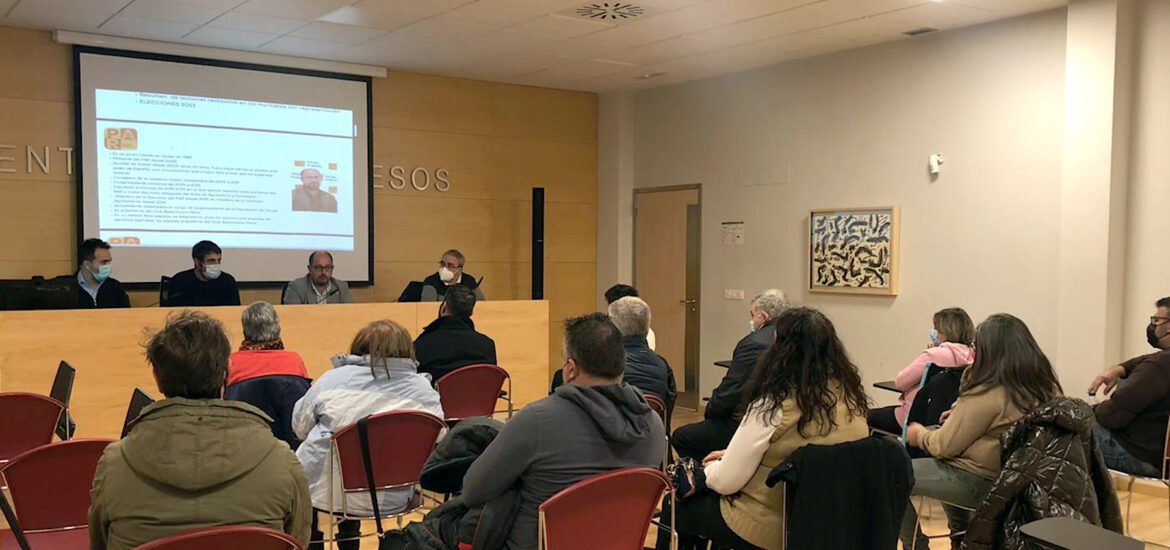 Alberto Izquierdo refuerza en Barbastro-Somontano la firme apuesta del PAR por la agroalimentación como sector estratégico y clave de futuro en Aragón