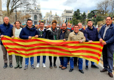 El Partido Aragonés participa en la manifestación de Madrid y reivindica medidas de presente y futuro para el medio rural de Aragón y España