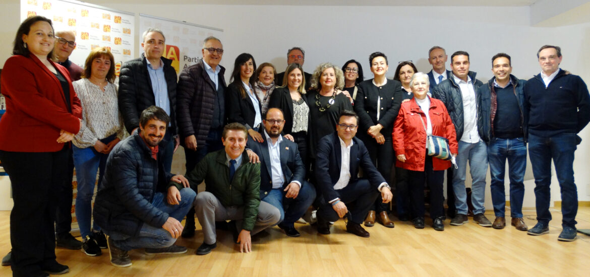 El PAR constituye con “orgullo, compromiso, ilusión y aragonesismo” su Comité intercomarcal de Huesca que preside María Jesús Morera
