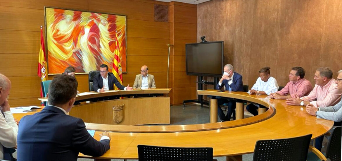 PAR, PRC y UPN abordan en Zaragoza la limpieza y el mantenimiento del Ebro en los municipios de la Ribera y urgen soluciones a las administraciones competentes