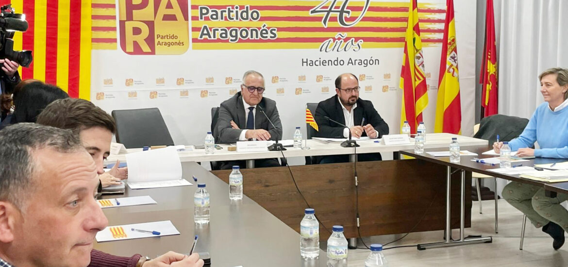La Comisión Ejecutiva del Partido Aragonés lanza el proceso para la celebración de elecciones primarias en el PAR