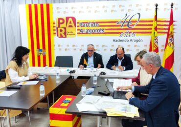 Acuerdos de la Comisión Permanente del Partido Aragonés, de 15-02-23