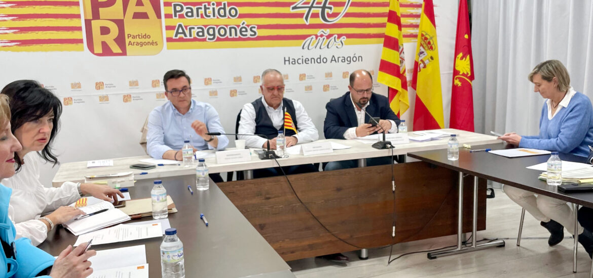 La Comisión Ejecutiva del Partido Aragonés ratifica candidaturas municipales y a la Comunidad Autónoma y pone en marcha la maquinaria electoral