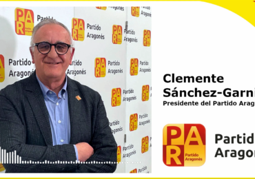 Declaraciones de Clemente Sánchez-Garnica, presidente del Partido Aragonés