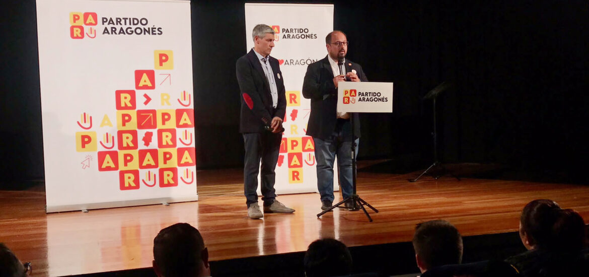 Alberto Izquierdo visita Calamocha para presentar el proyecto del Partido Aragonés para el municipio y la Comarca del Jiloca