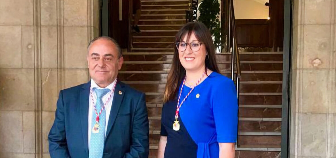Rafael Samper y Marta Sancho toman posesión de sus escaños como diputados del Partido Aragonés en la DPT